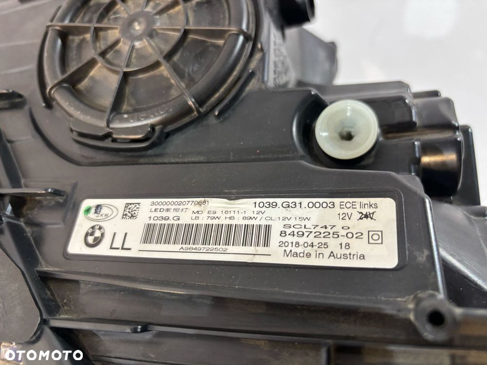 BMW 6 GT G32 Lampa Adaptive Led Lewa - 17514 - 12