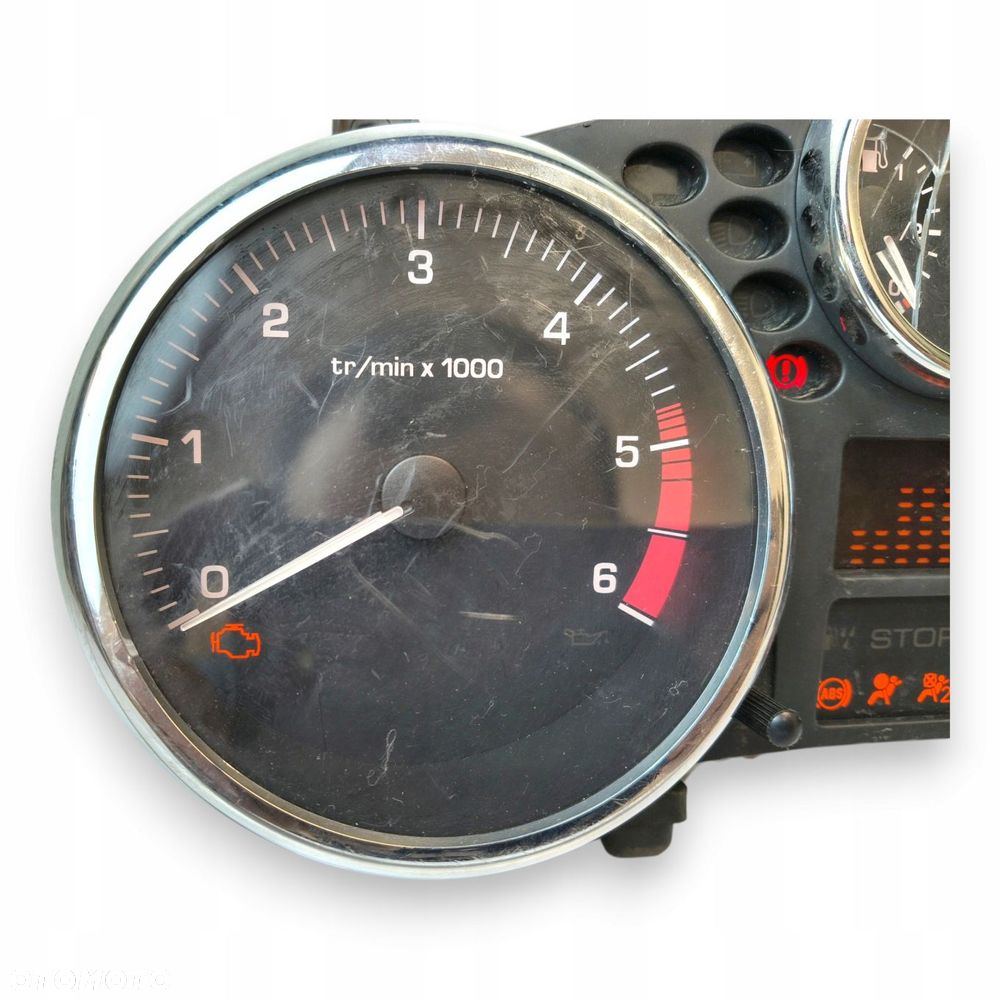 LICZNIK ZEGARY 9666637080 Peugeot 206+ 1.4 HDI Diesel europa - 8