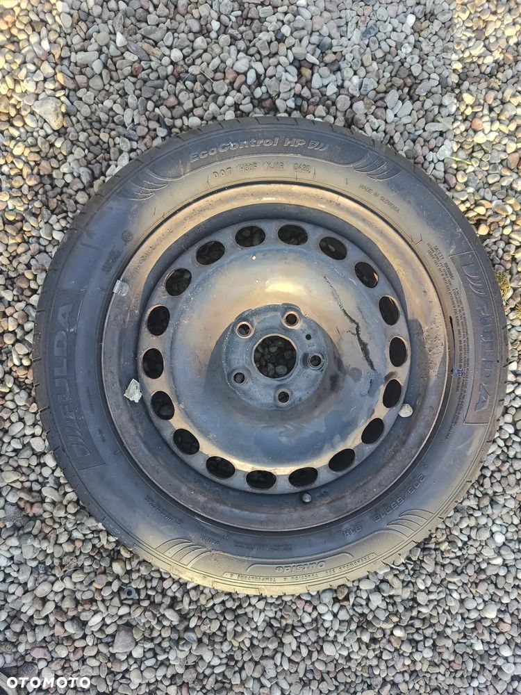 FELGA STALOWA OPONA KOŁO DOJAZDOWE VW PASSAT B6  16 cali 5x112 3C0601027H - 1