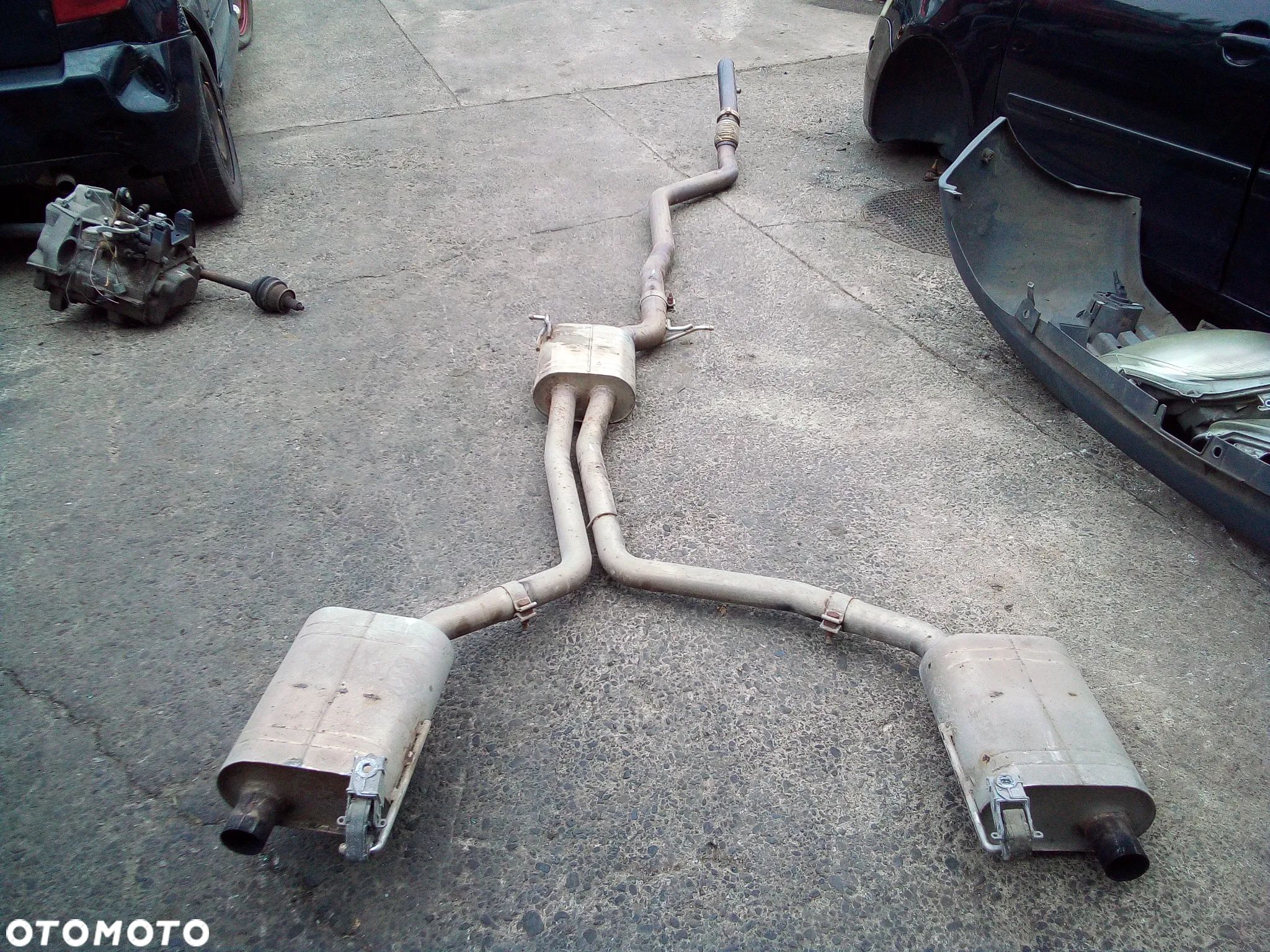WYDECH KOMPLETNY AUDI A4 B8 2.0TFSI MG MOTORSPORT - 1