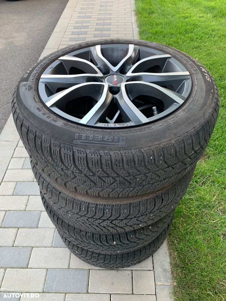 Roți Aliaj cu cauciuc Pirelli Run flat 195 55 16 - 1