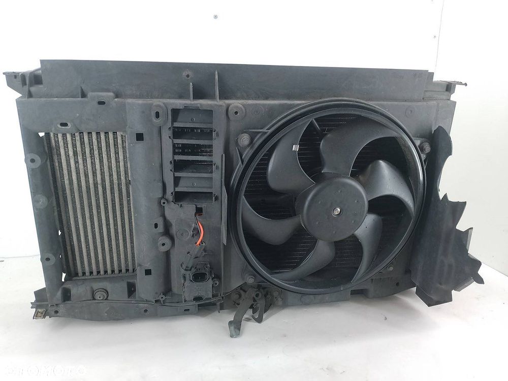 PAS PRZÓD, CHŁODNICE, WENTYLATOR PEUGEOT 307 SW 968035428002  9646694680 - 1