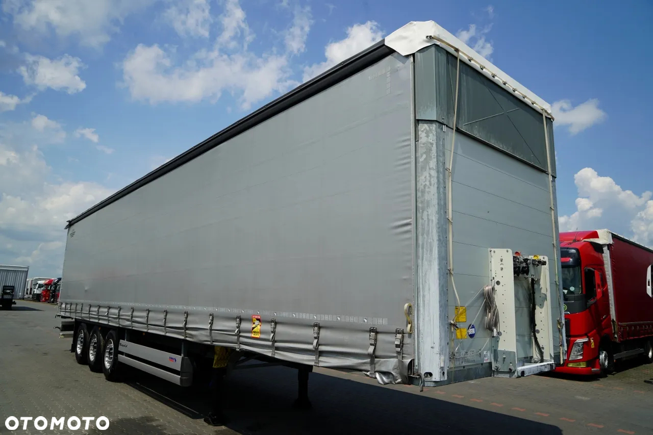 Schmitz Cargobull FIRANKA / STANDARD / OŚ PODNOSZONA / PODNOSZONY DACH / 2022R - 8
