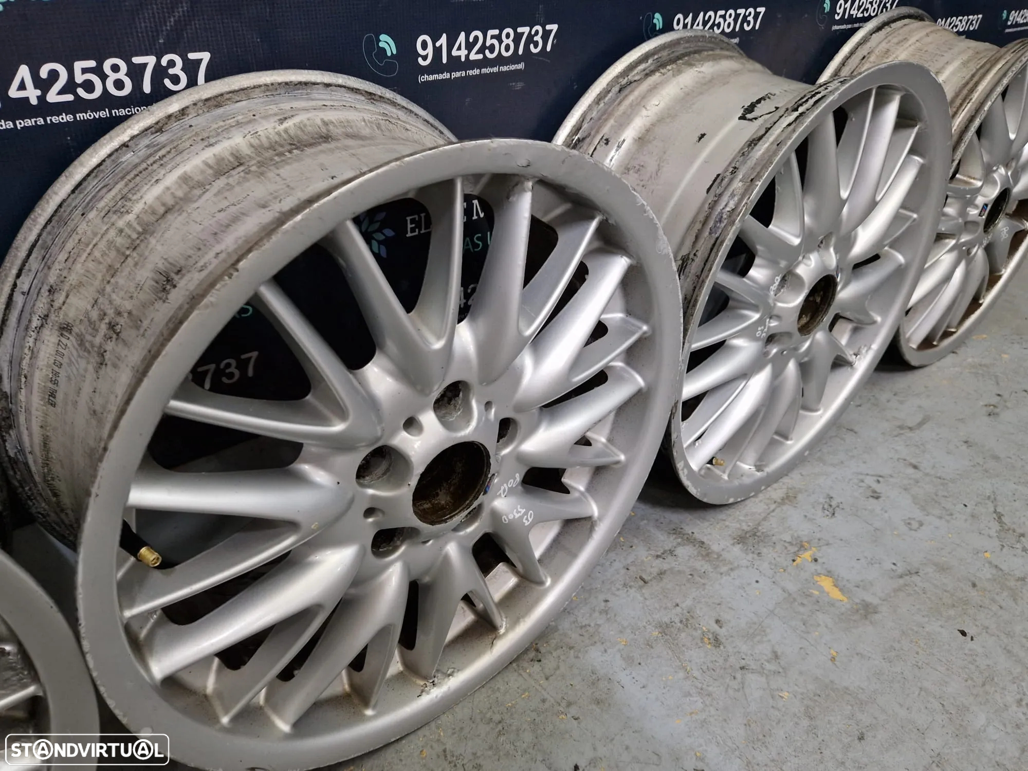 Jantes usadas BMW E46 COUPE 18 PACK M STYLE 72 5X120 E36 E87 - 6