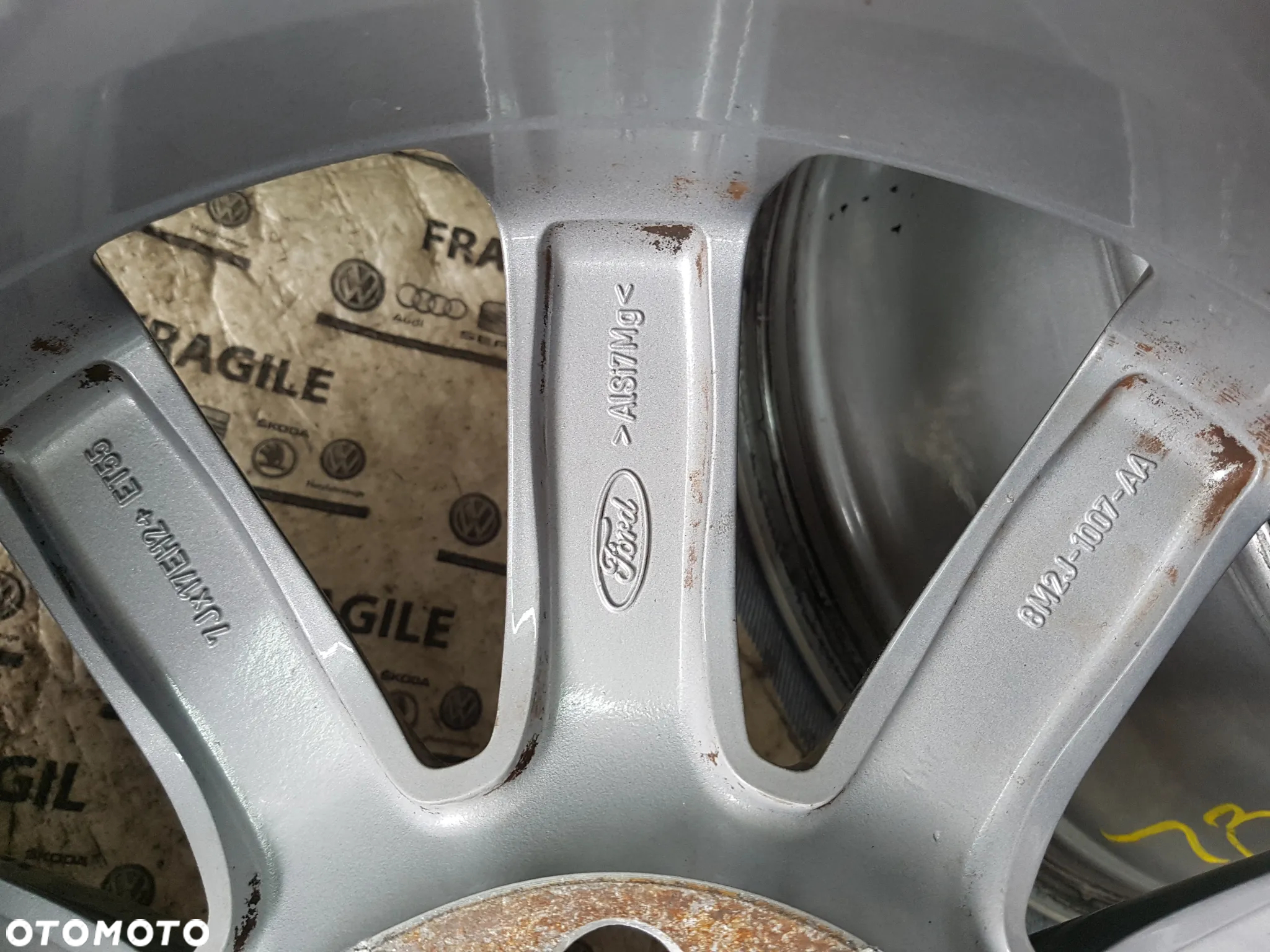 ALU FELGI FORD S-MAX KUGA  FOCUS VOLVO S40 V50 S60 V90  GALLAXY 7JX17  5X108 ET55 - 15