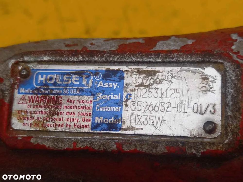 Turbosprężarka McCormick MTX200 - 4