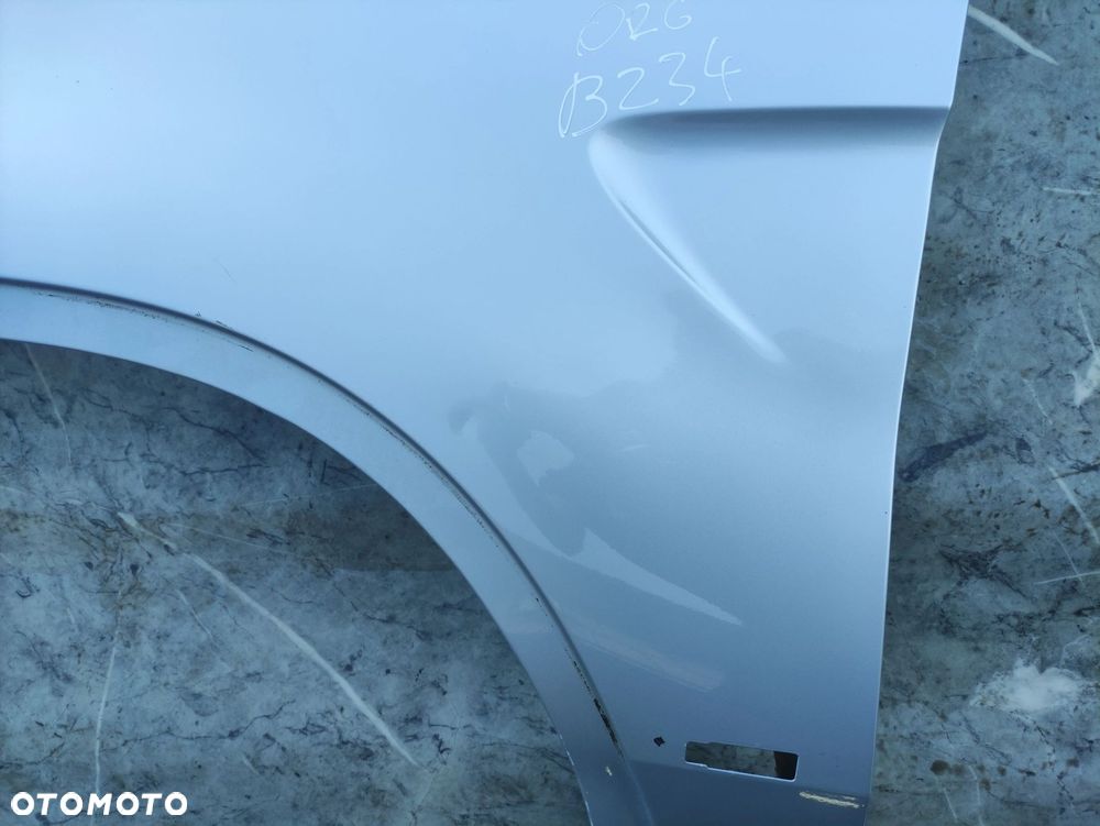 BŁOTNIK LEWY PRZÓD PRZEDNI BMW X5 E53 ORG 354 TITANSILBER - 3
