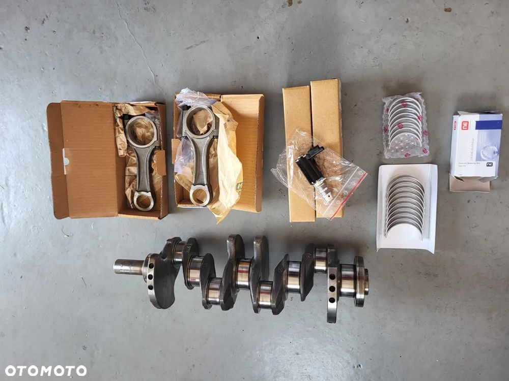 Wał korbowy korbowód panewki ford 2.0 tdci euro6 peugeot citroen blue hdi