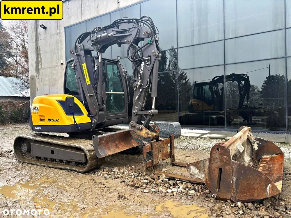 Mecalac 8 MCR MINI-KOPARKA 2014R. | 6 MCR JCB 8055 8080 KUBOTA KX KOMATSU PC88 - 8