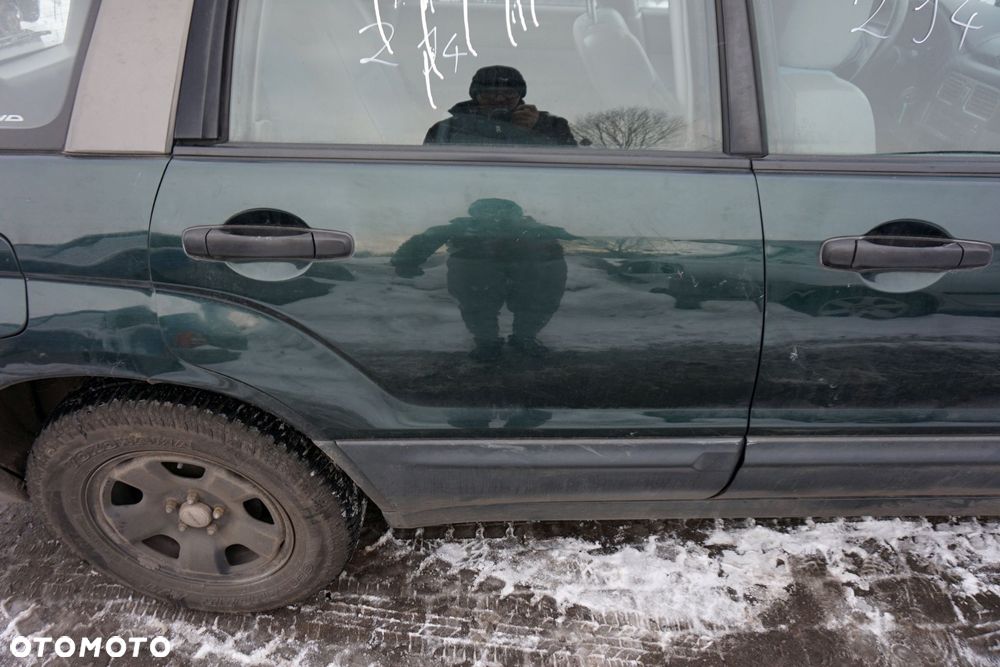 DRZWI TYLNE PRAWE FORESTER II SG 2J4  ZIELONY SUBARU 2002-2006 - 3