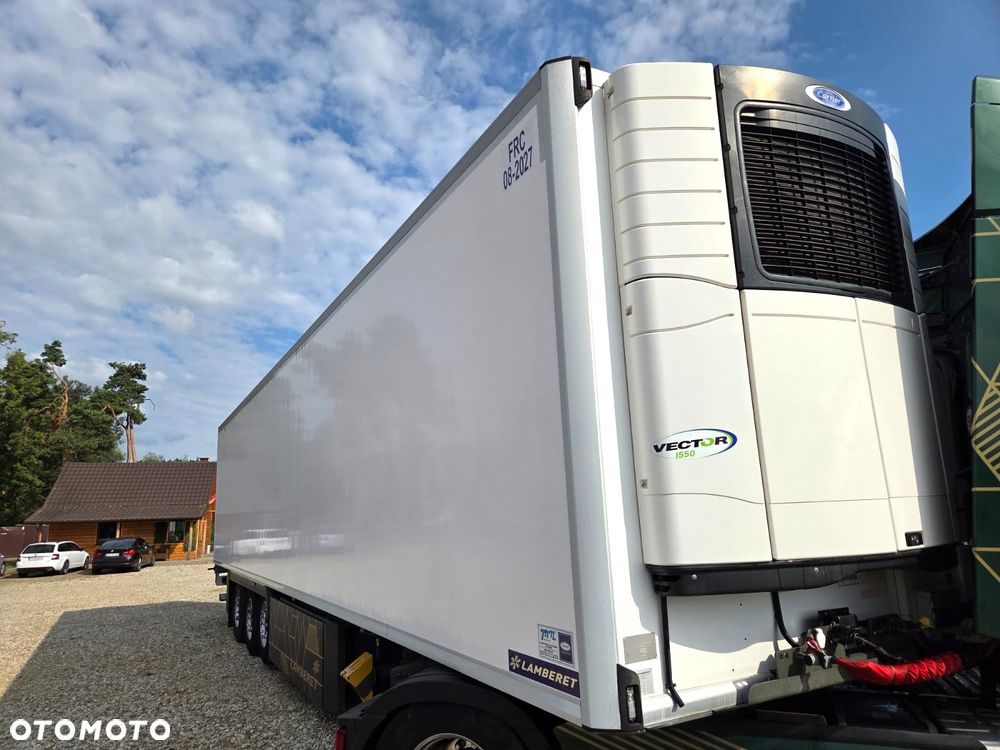 Lamberet LVFS3 / CARIER 1550 / 2500mt/h / PODNOSZONA OŚ / JAK NOWY !!! - 3