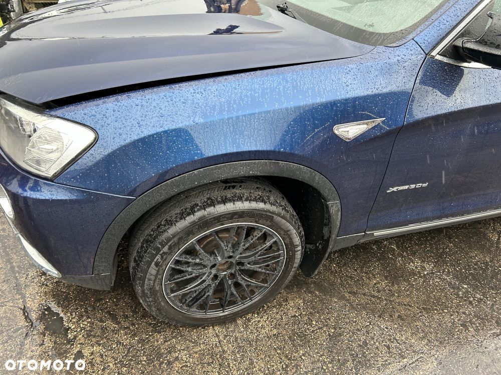 Bmw x3 F25 przód kompletny maska zderzak błotniki lampy xenon europa pas przedni chłodnice 3.0 D A76/5 - 8