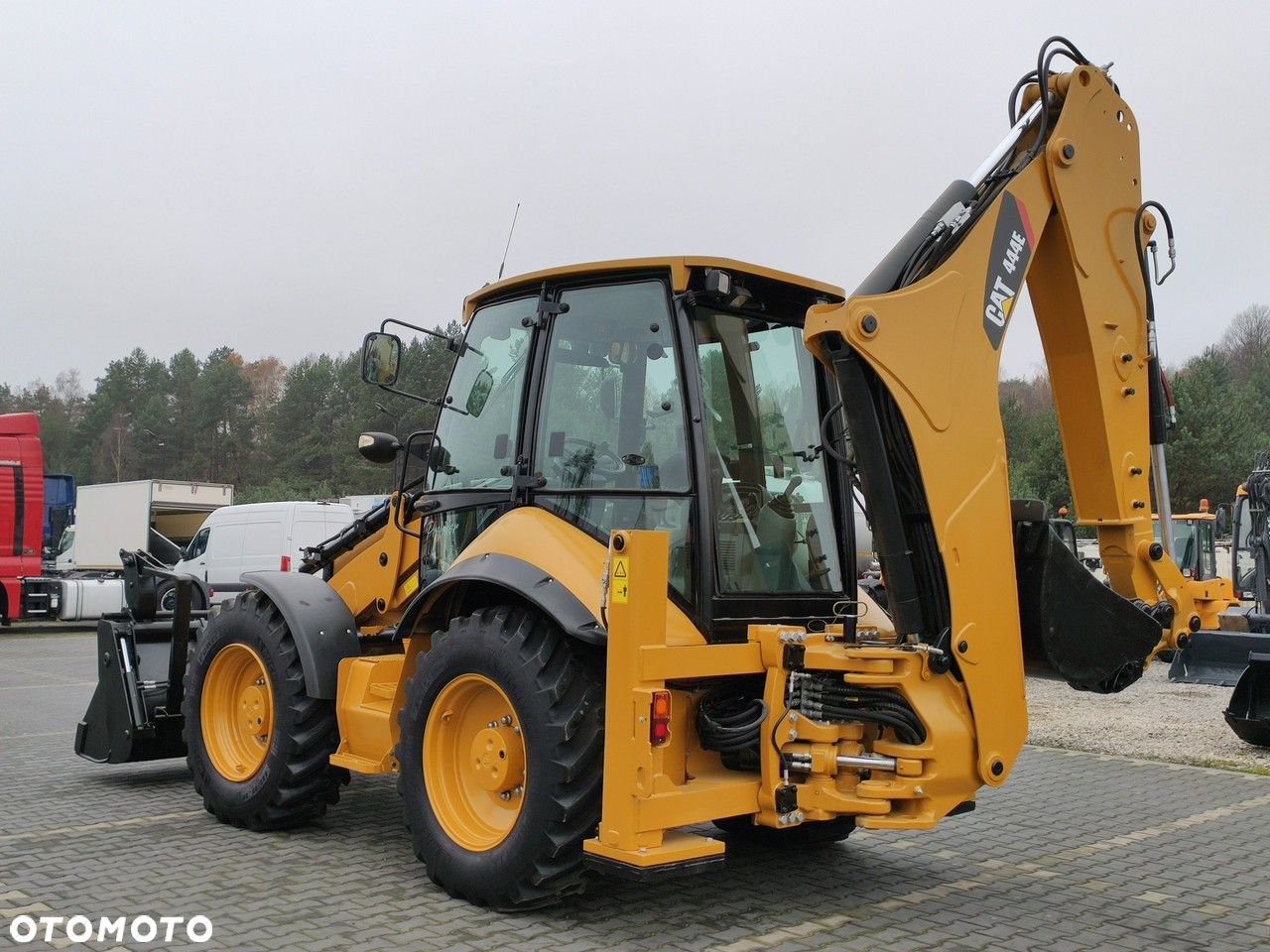 Caterpillar 444E Premier Sterowanie na Joystickach FULL OPCJA - 5