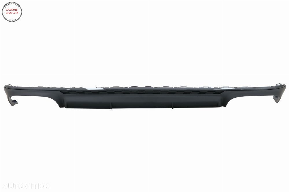 Difuzor Bara Spate si Ornamente Evacuare Audi A6 C8 4K Avant Sedan (2018-up) S6 De- livrare gratuita - 3