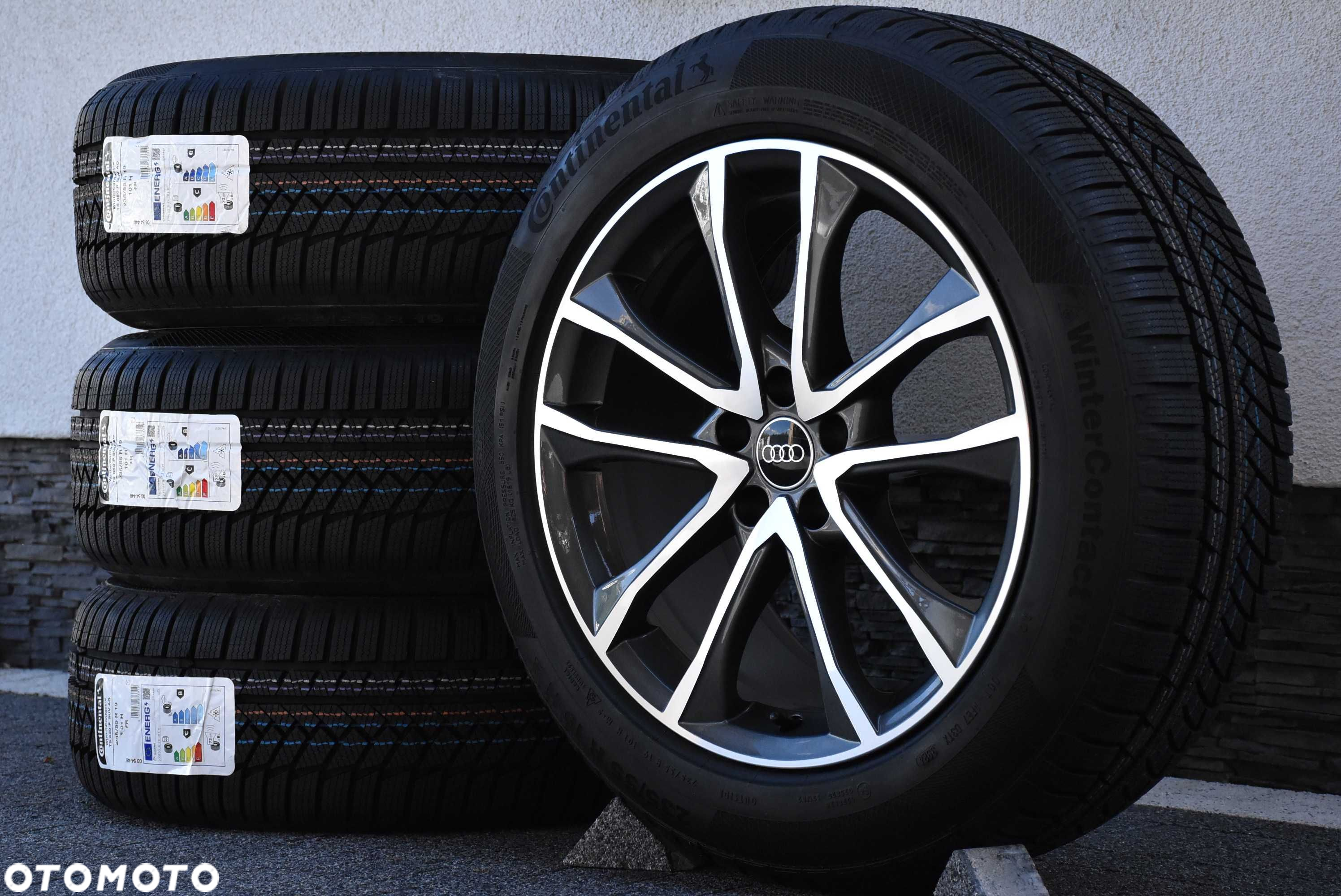 Nowe koła zimowe ORYGINAŁ Audi Q5 SQ5 19" Continental AO 2025r - 2
