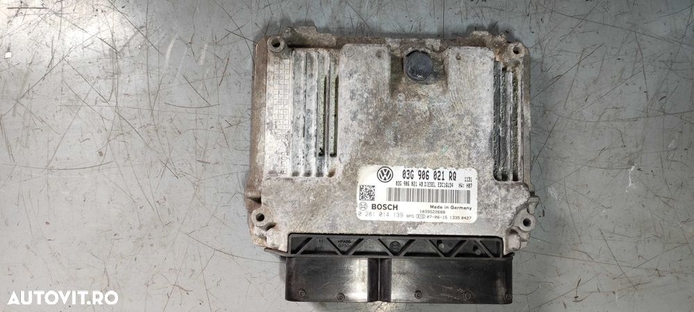 ECU volkswagen vw passat B6 break 1.9 BLS cod 03G906021RQ - 4