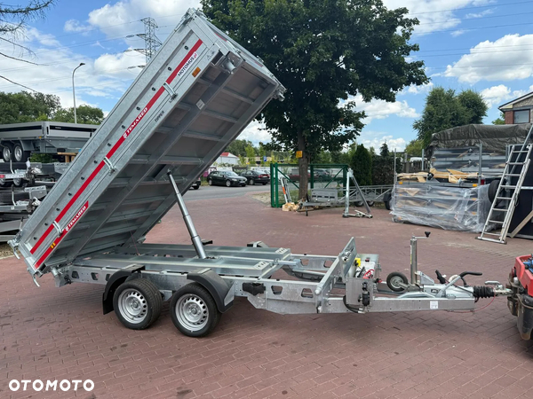 TEMARED Przyczepa TIPPER 3217/2 C 3,5T 325x170x40 kiper 3 stronny elektryczny spawana rama mocny