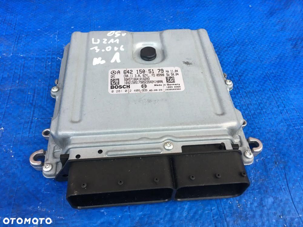 MERCEDES W211 3.0 V6 KOMPUTER STEROWNIK SILNIKA A6421505179 - 1