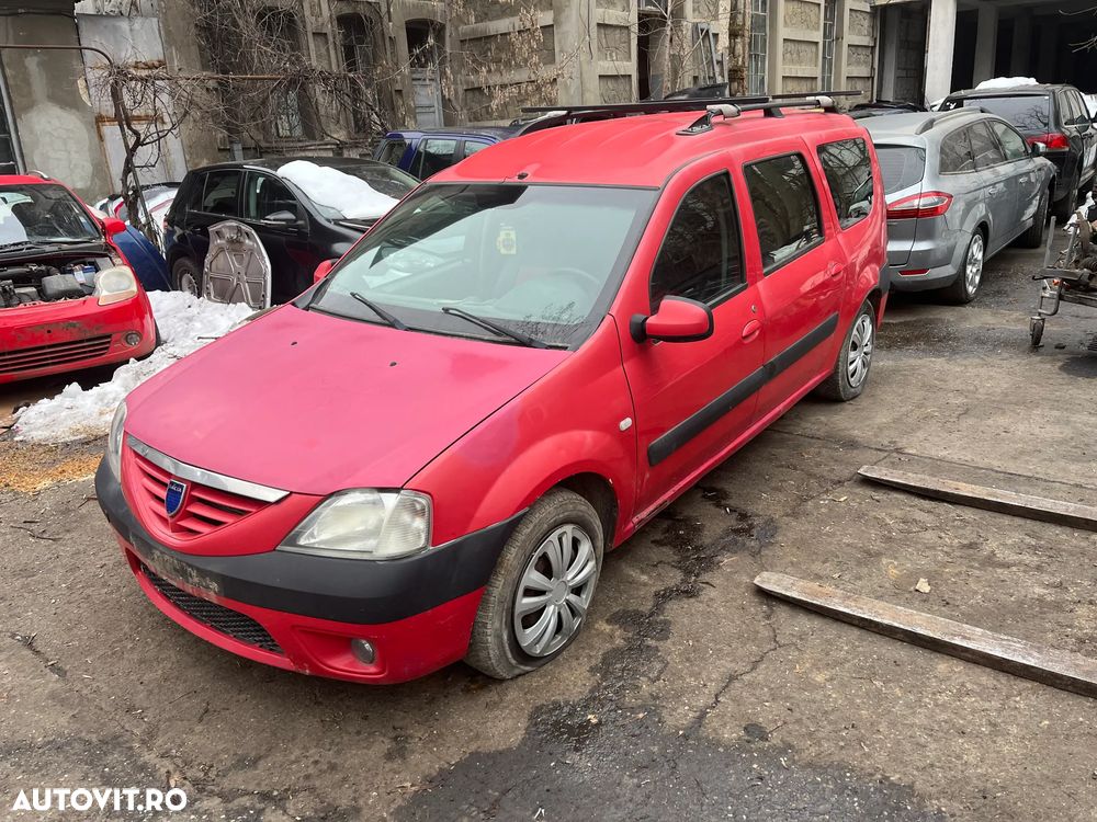 Dezmembrez Dacia Logan MCV 2007 rosu 1,5 DCI Euro 4 - 2