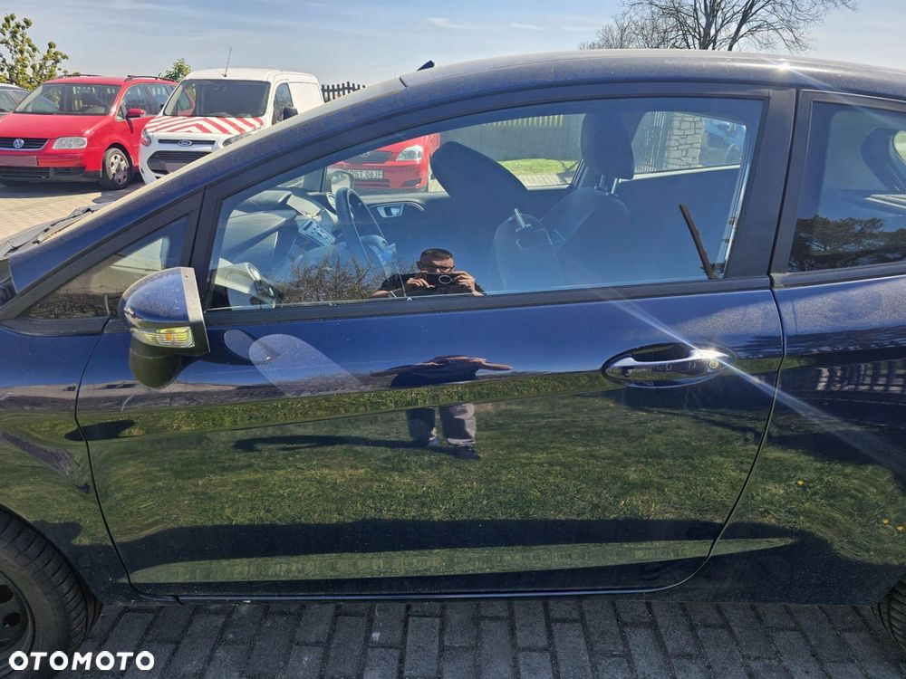drzwi lewy przód kompletne ford fiesta mk7 3d blazer blue - 1