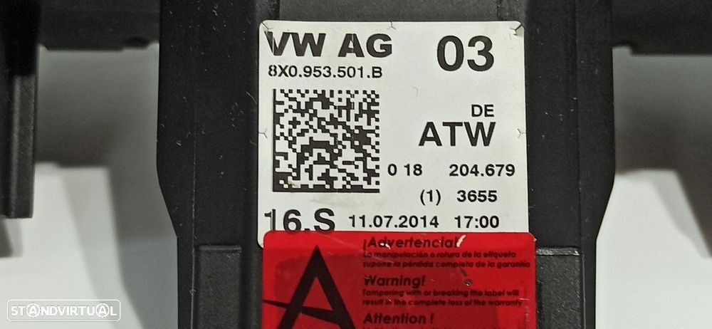 BLOCO DE CONTROLE MULTIFUNÇÕES AUDI A1 (8X) AMBITION - 3