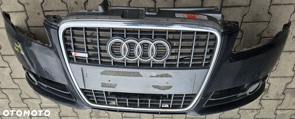 Audi A4 B7 zderzak przód przedni grill - 1