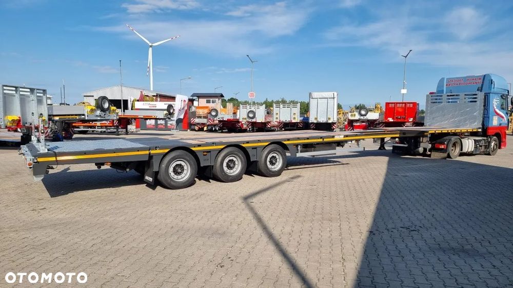 MAX Trailer platforma z hydraulicznie opuszczaną i wysuwaną rampą najazdową - 21