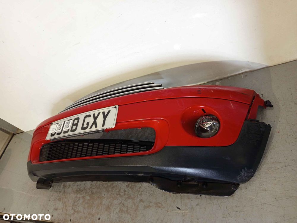^ ZDERZAK PRZÓD PRZEDNI DO MINI COOPER R55 R56 R57 CZERWONY - 3