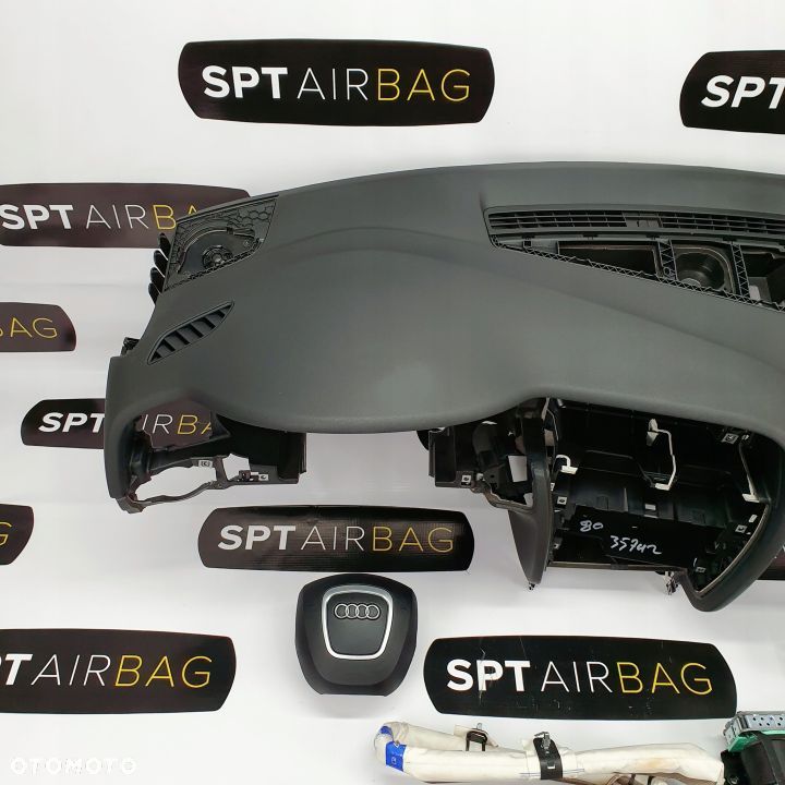 AUDI A4 B8 8K0 DESKA ROZDZIELCZA KONSOLA KOKPIT PULPIT PODUSZKI AIRBAG AIR BAG PASY KURTYNY KIT SET - 2