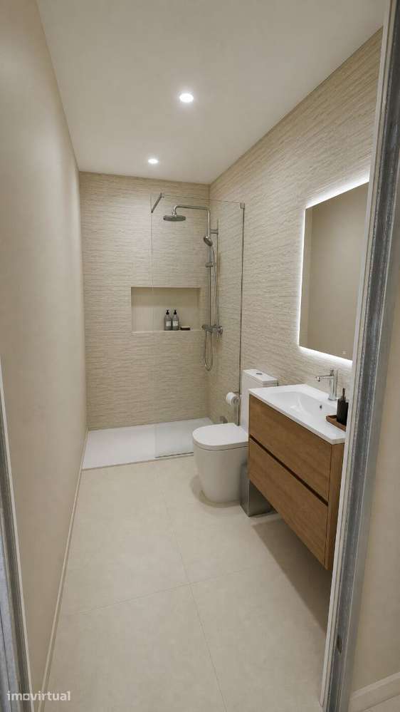 APARTAMENTO T2 Duplex  com terraço, como novo, Situado no Bairro No... - Grande imagem: 5/23