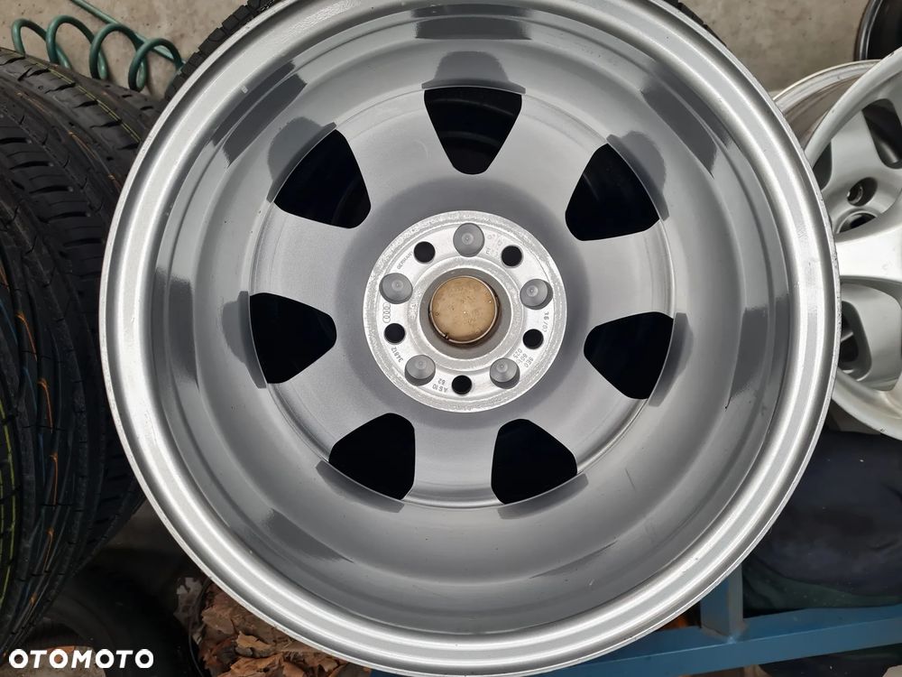 4x Felgi Aluminiowe AUDI 7x15 5x112 ET39 8E0601025 ORYGINAŁ - 8