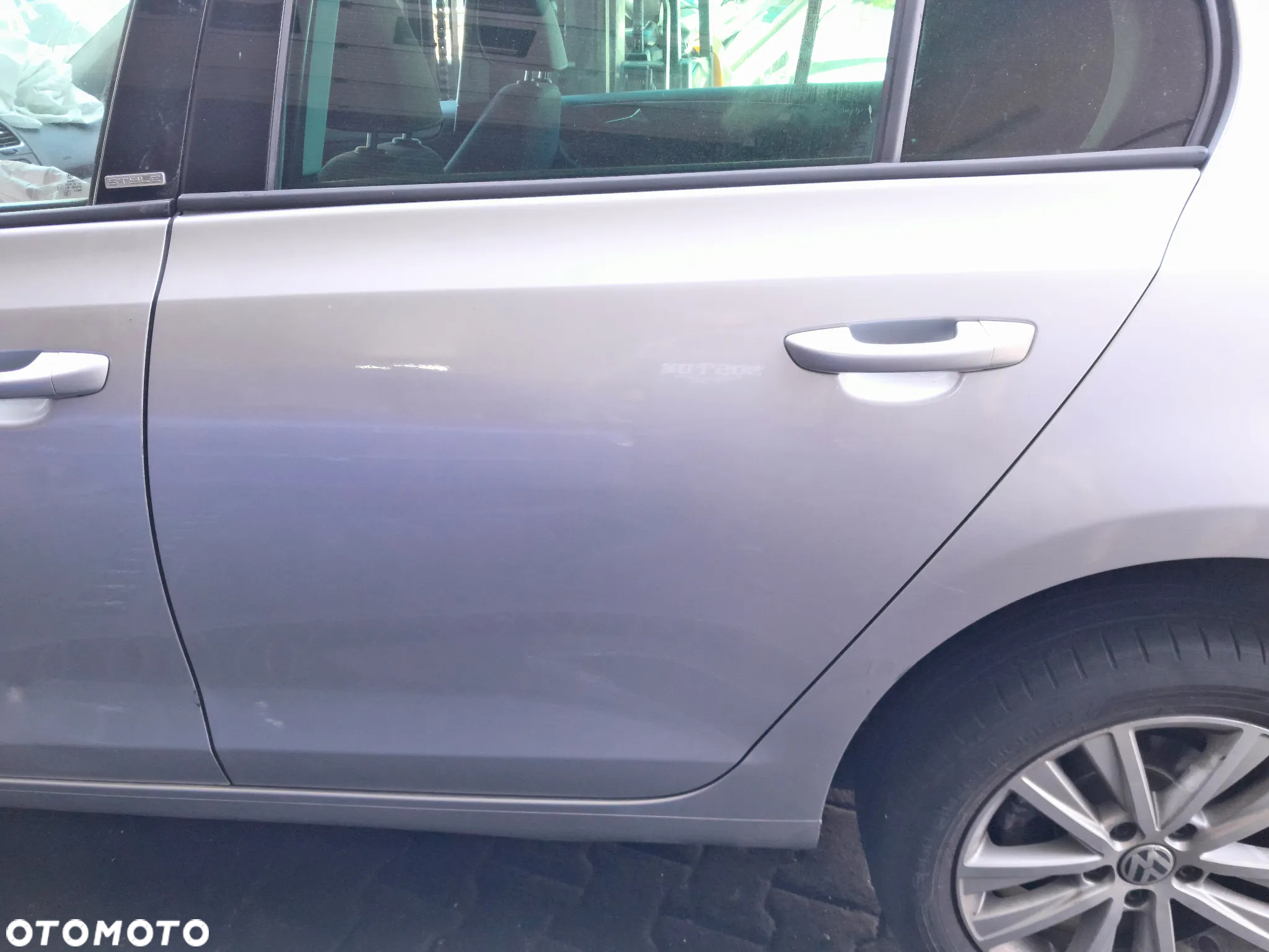 Drzwi tylne lewe VW Golf VI 08-13r. LA7W - 2