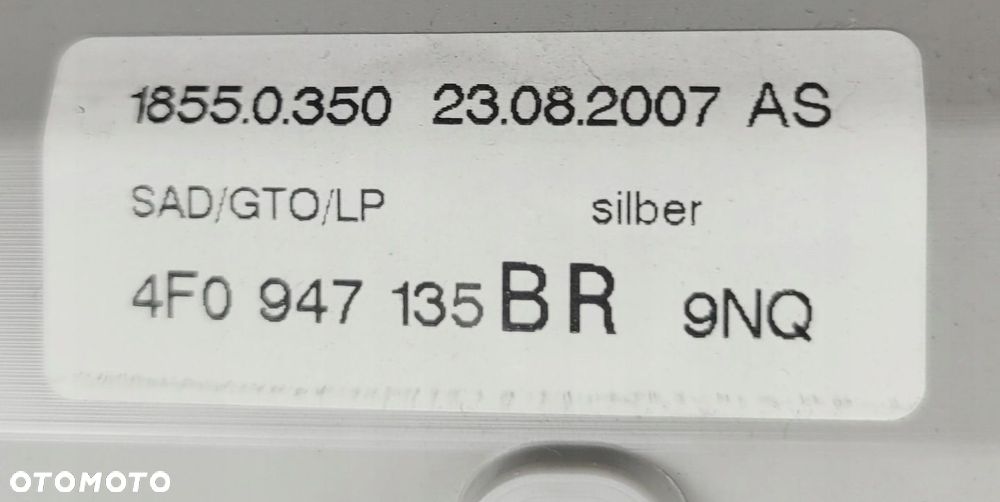 AUDI A6 C6 LAMPKA SUFITU PODSUFITKI SZYBERDACH HOME LINK 4F0947135BR - 7