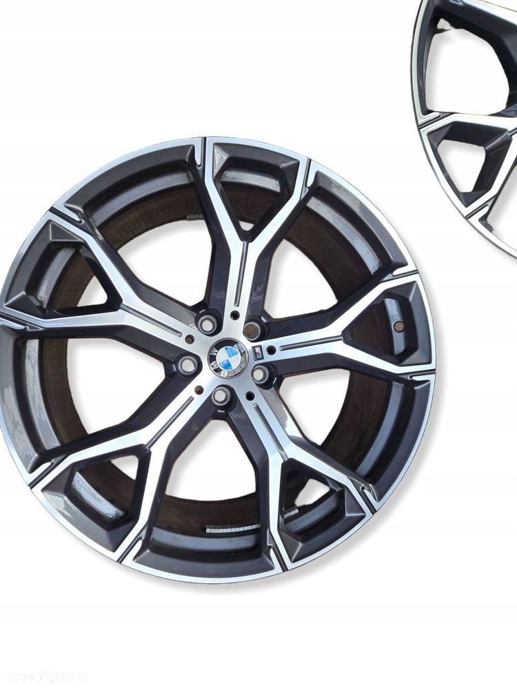 felgi bmw 21cali x5 g05 x6 g06 8071998 9,5j et37 8071999 10,5j et43 m741 - 5
