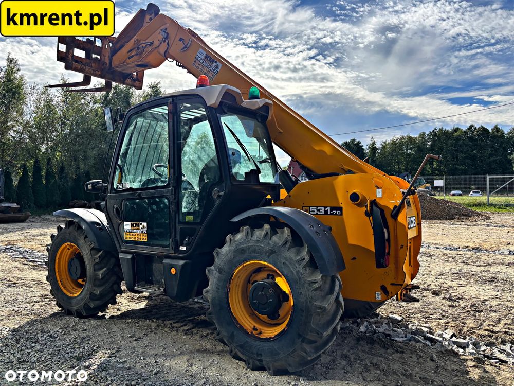 JCB 531-70 ŁADOWARKA TELESKOPOWA 2015R. | JCB 528-70 ,536-70, 536-60, MANITOU 731 845 731, MERLO - 18