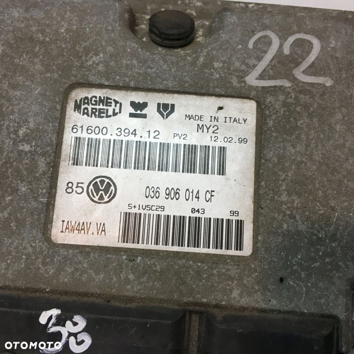 STEROWNIK SILNIKA VW SEAT SKODA 036906014CF - 2