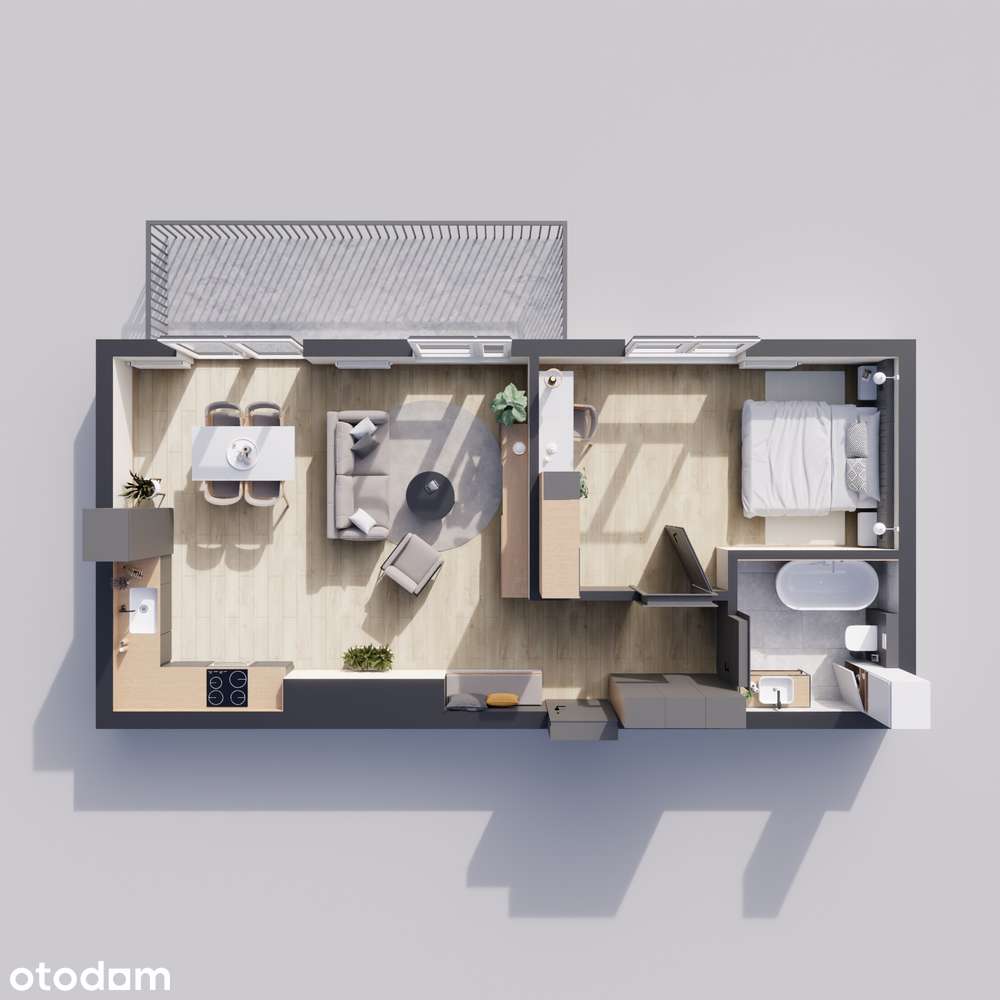 2-pokojowy ustawny Apartament