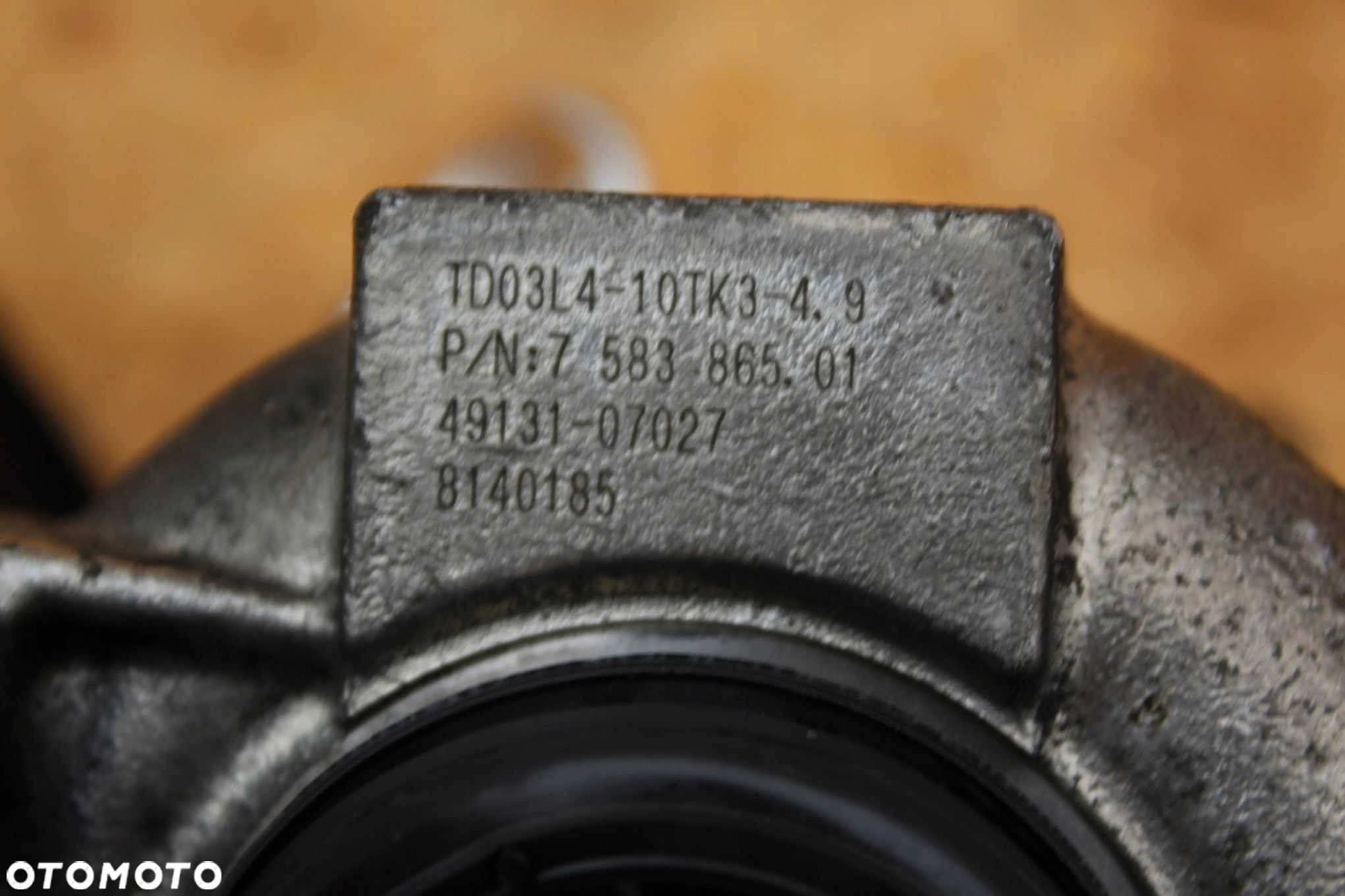 Turbosprężarka TURBO BMW N54B30A N54 306KM 535i 335i 135i 7583865 TD03L4 - 11
