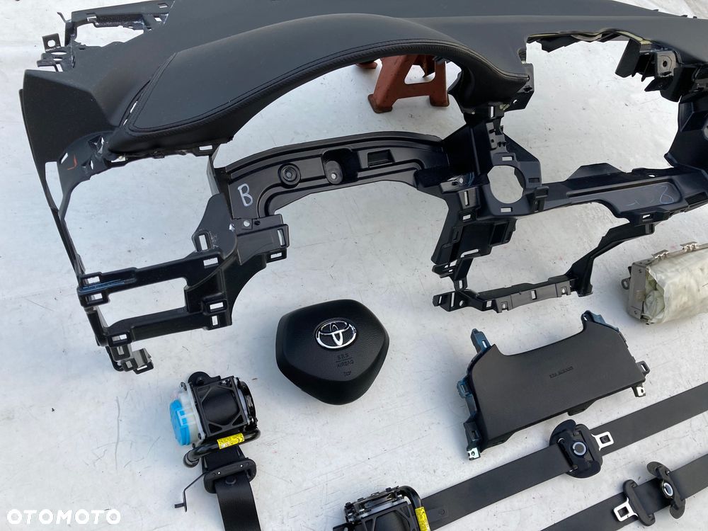 TOYOTA C-HR CHR DESKA KONSOLA KOKPIT PULPIT PÓŁKA PARAPET PODUSZKI AIRBAG KURTYNY KURTYNA Na Magazynie wymiana od ręki Raz2 !!! - 10