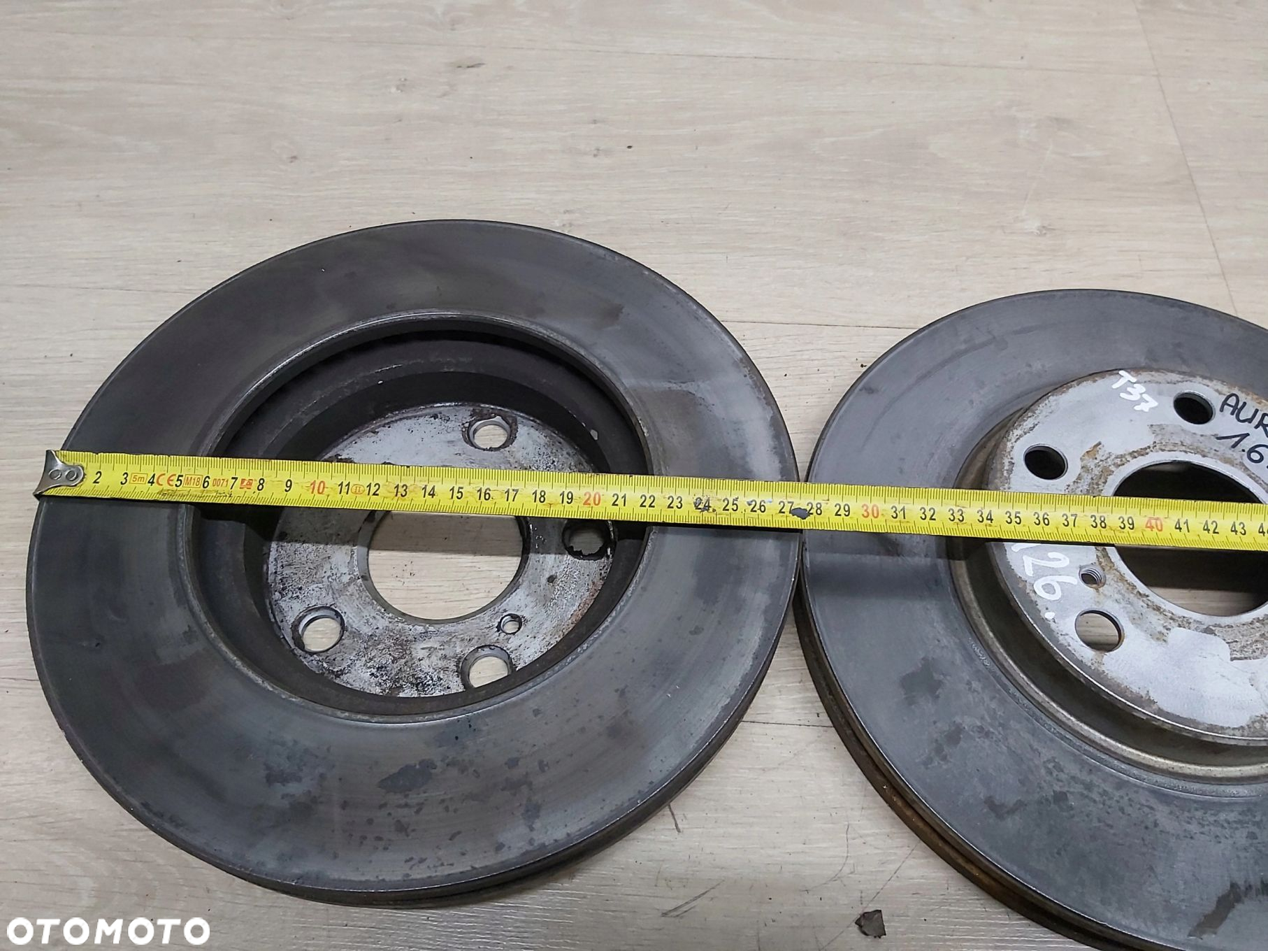 Toyota Auris II 1,2 1,6 tarcze hamulcowe przód klocki 275mm - 5