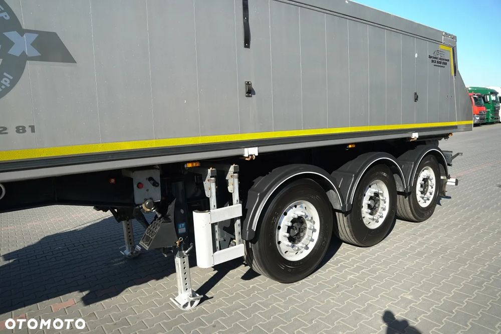 Bodex WYWROTKA 25 m3 / ALUMINIOWA / 2X OŚ PODNOSZONA / 5 300 KG / ALUFELGI / - 10