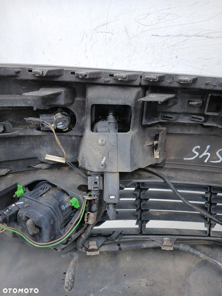 ZDERZAK PRZÓD PRZEDNI AUDI A8 D3 LIFT CZARNY PDC SPRYSKI 4E0807437AA - 15