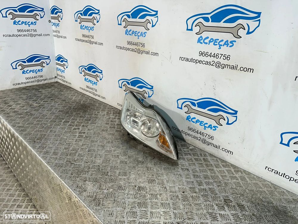 Conjunto Farois Oticas Frente Frontais Original Ford Focus 2 MK2 Fase 2 2007 - 2010 - 6