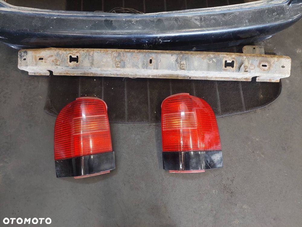 KOMPLETNY TYŁ KLAPA BAGAŻNIKA ZDERZAK LAMPY VOLKSWAGEN SHARAN MK1 LIFT L041 - 2