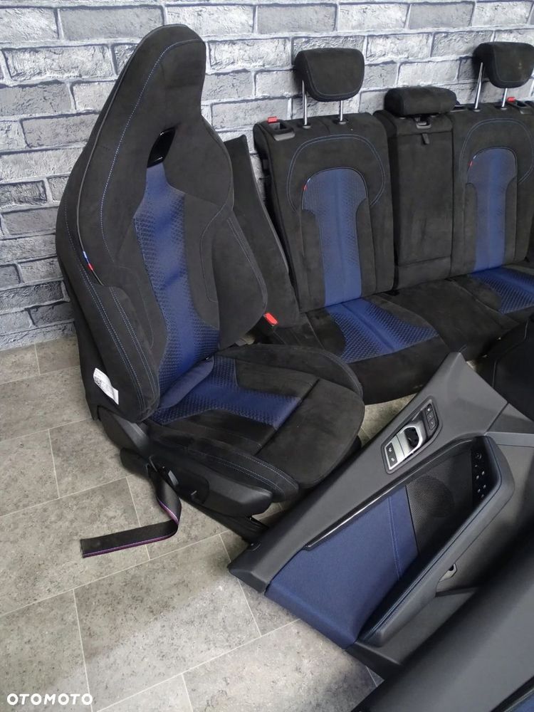 BMW F40 FOTELE KANAPA BOCZKI TUNEL ŚRODEK WNĘTRZE M PERFORMANCE ALCANTARA - 4
