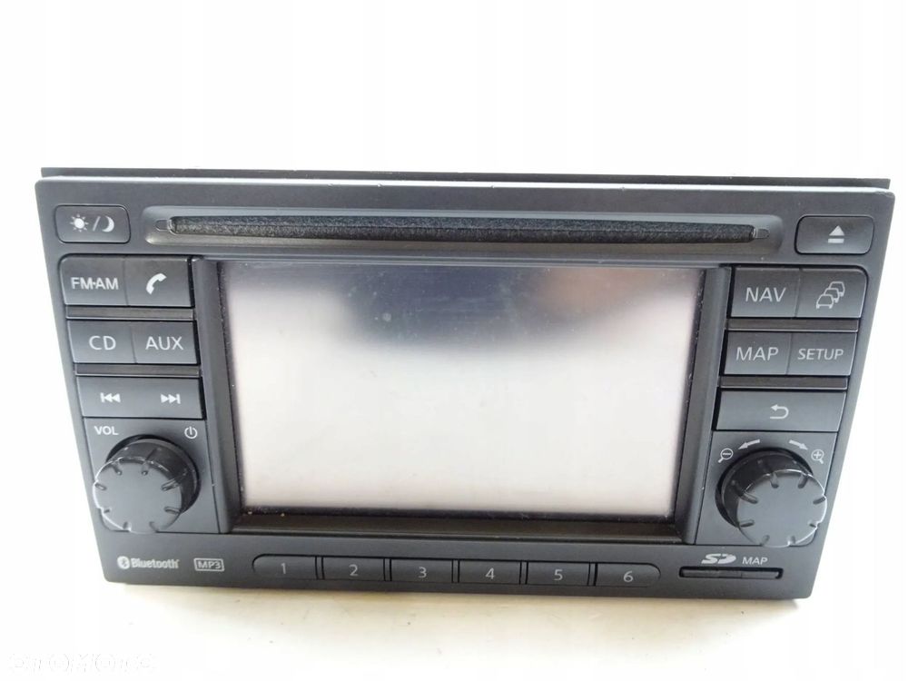 radio cd nawigacja nissan qashqai j10 lift - 1