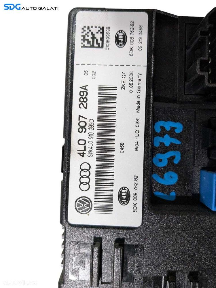 Unitate Modul Control Calculator Confort Audi Q7 2005 - 2007 Cod 4L0907289A [L6973] - 4