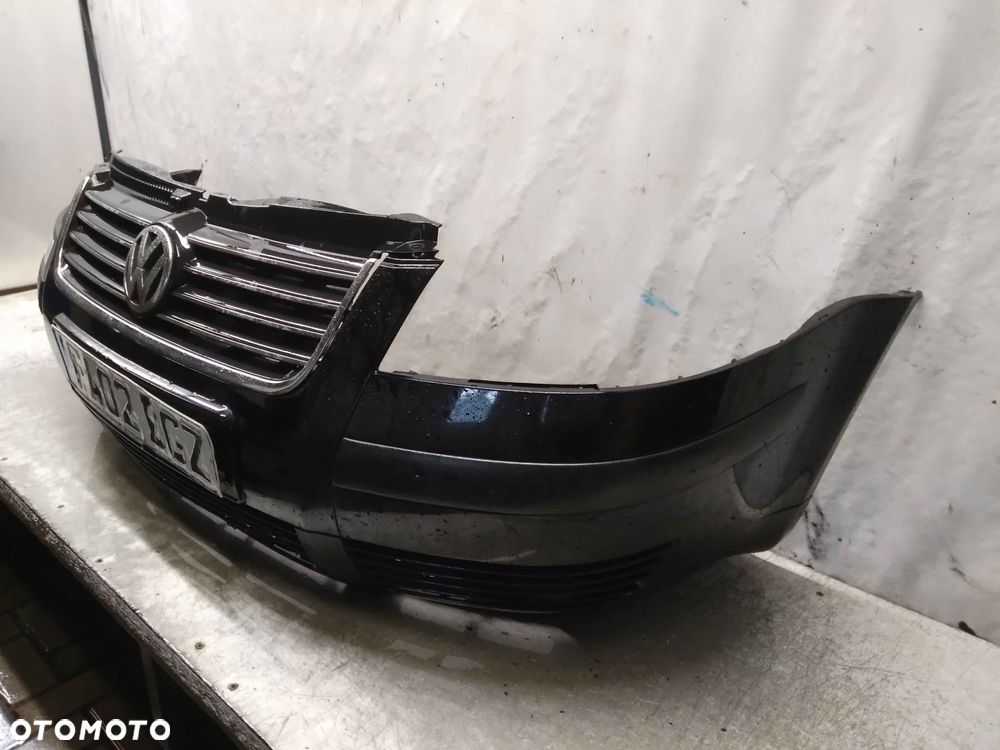 ^ ZDERZAK PRZÓD PRZEDNI VW VOLKSWAGEN PASSAT B5 LIFT FL LC9Z CZARNY - 2