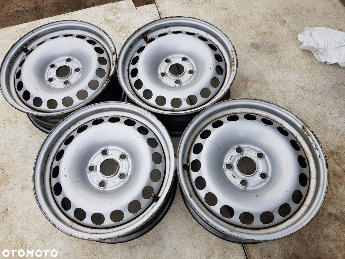 FELGI STALOWE 16 VW TIGUAN II 6,5J 5X112 ET33 - 2