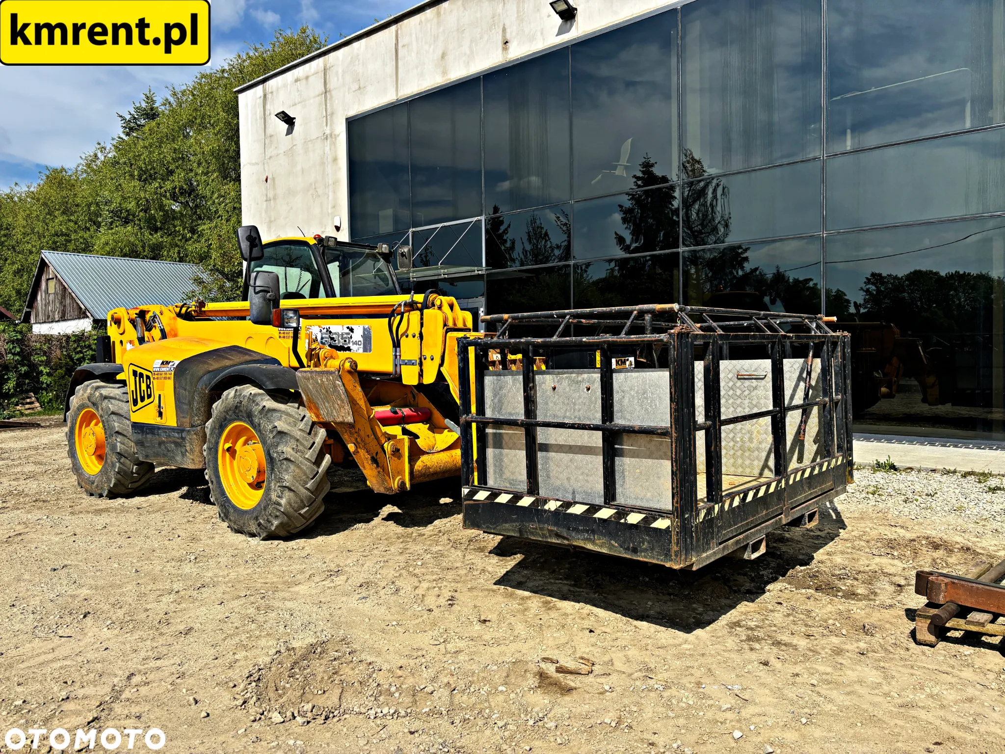 JCB 535-140 ŁADOWARKA TELESKOPOWA 2006R. | JCB 540-140 535-125 540-170 MANITOU 1440 1330 1740 - 7